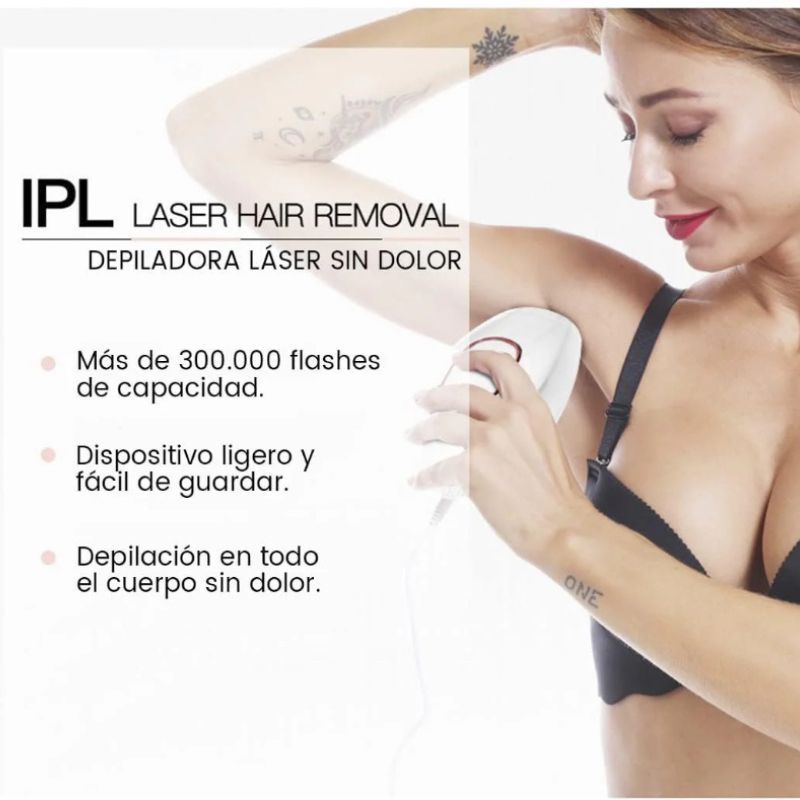 LaserGlam™ - Nueva Depiladora Laser IPL