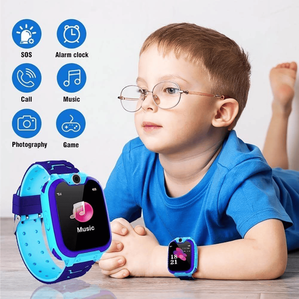 SafeKid® Reloj Inteligente para Niños+GPS+Cámara