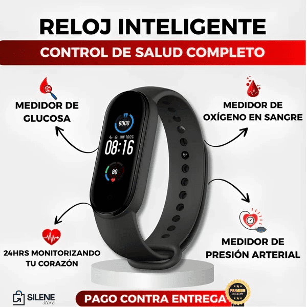 SmartHealth™ - Reloj Inteligente 2025 con Monitoreo de Salud Completo