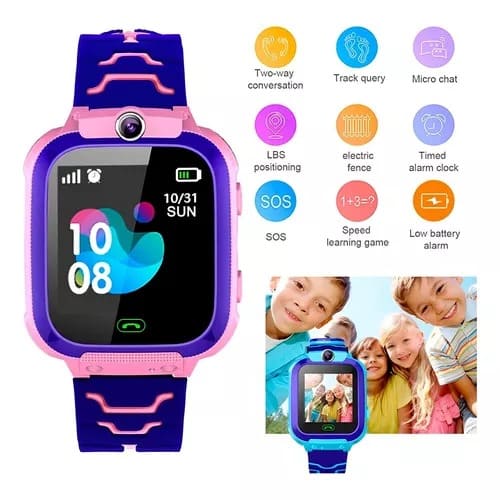 SafeKid® Reloj Inteligente para Niños+GPS+Cámara