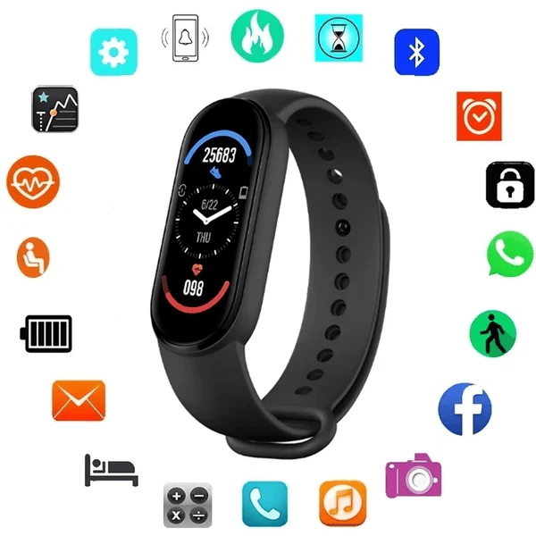 SmartHealth™ - Reloj Inteligente 2025 con Monitoreo de Salud Completo