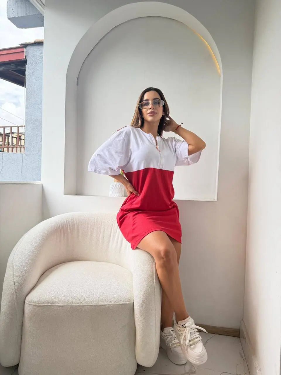 Nuevo Vestido Blusón Cierre - Envío gratis - Silene