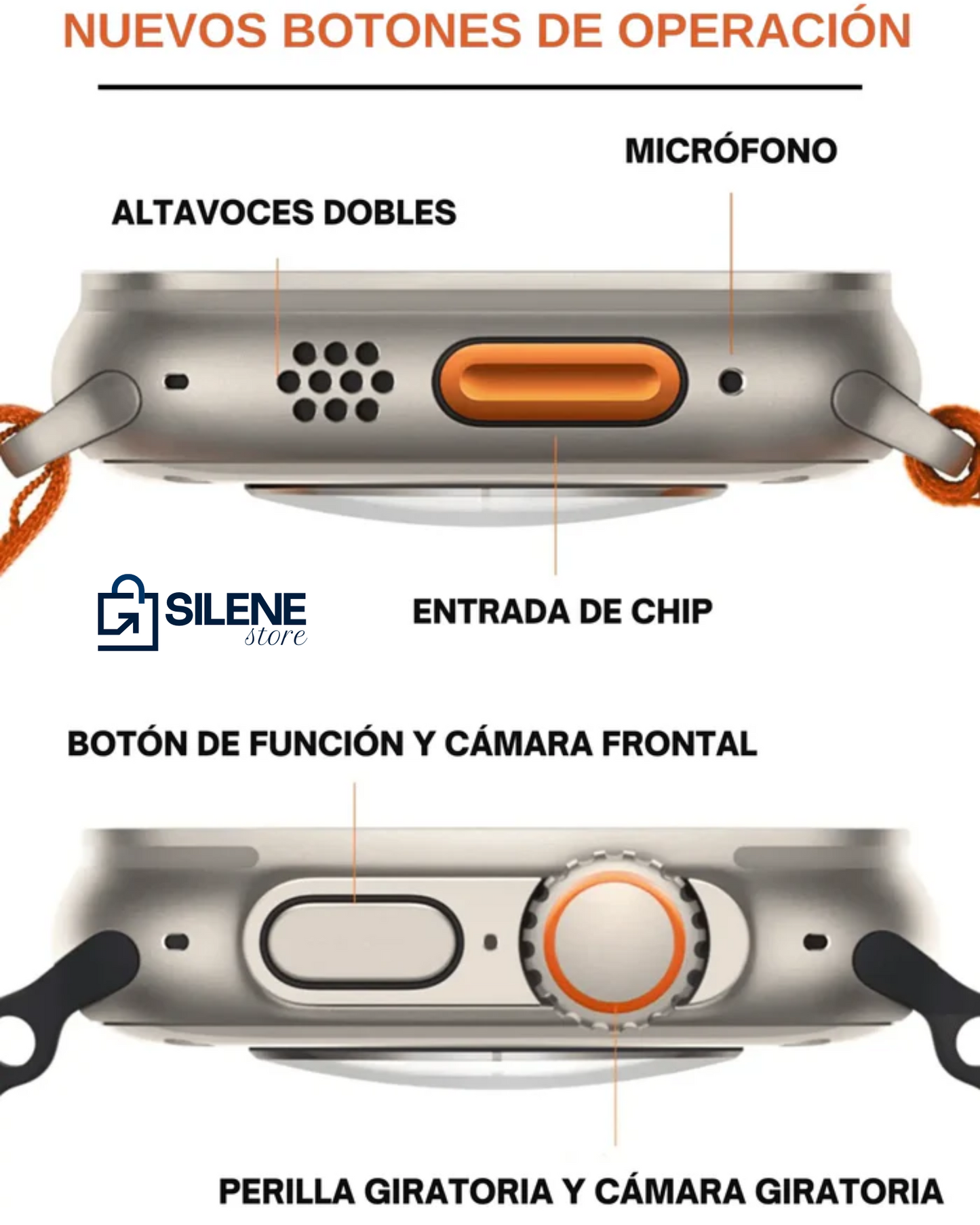 RELOJ INTELIGENTE - TEN UN MINI CELULAR EN TU MUÑECA + FUNCIONES EXCLUSIVAS DE CONTROL DE SALUD