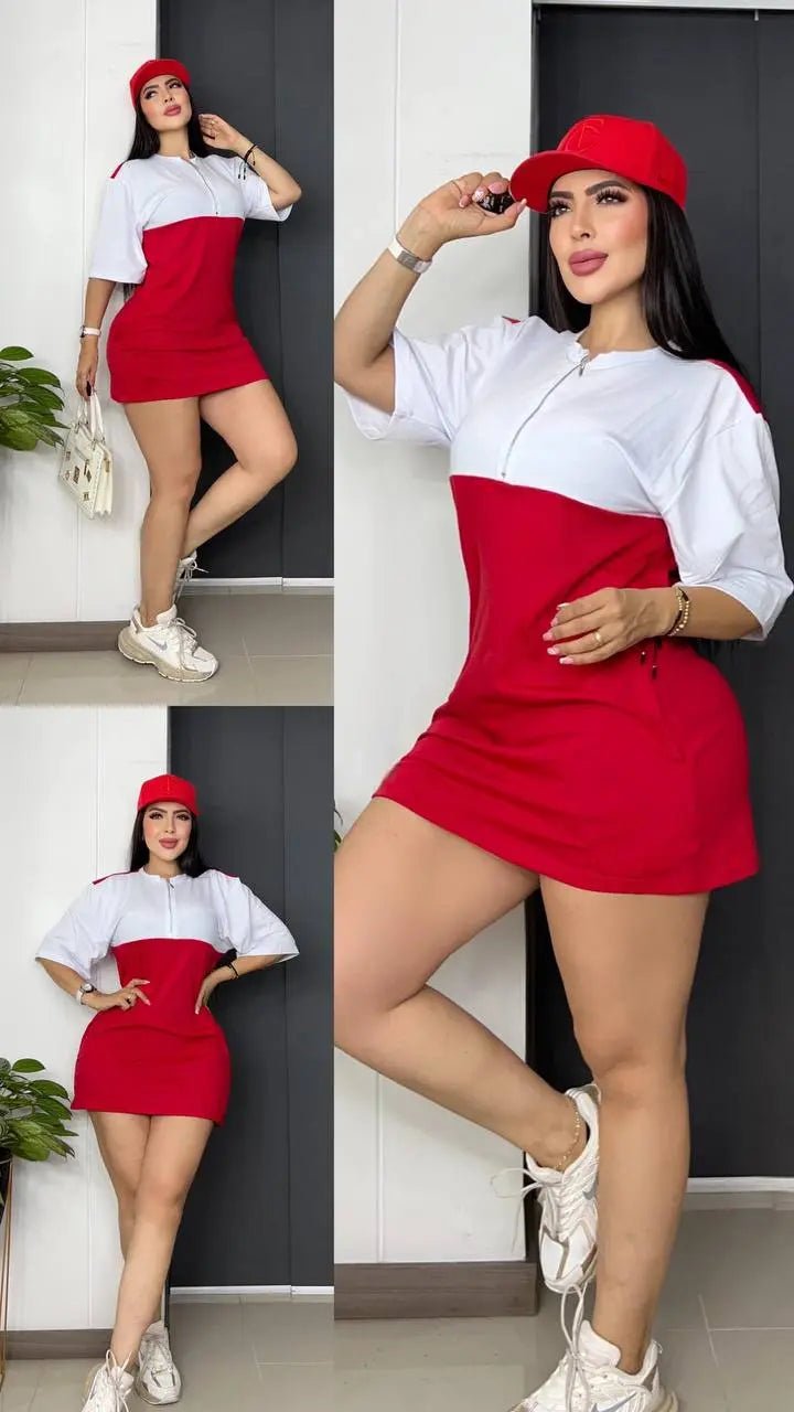 Vestido Blusón Cierre - Envío Gratis - Silene